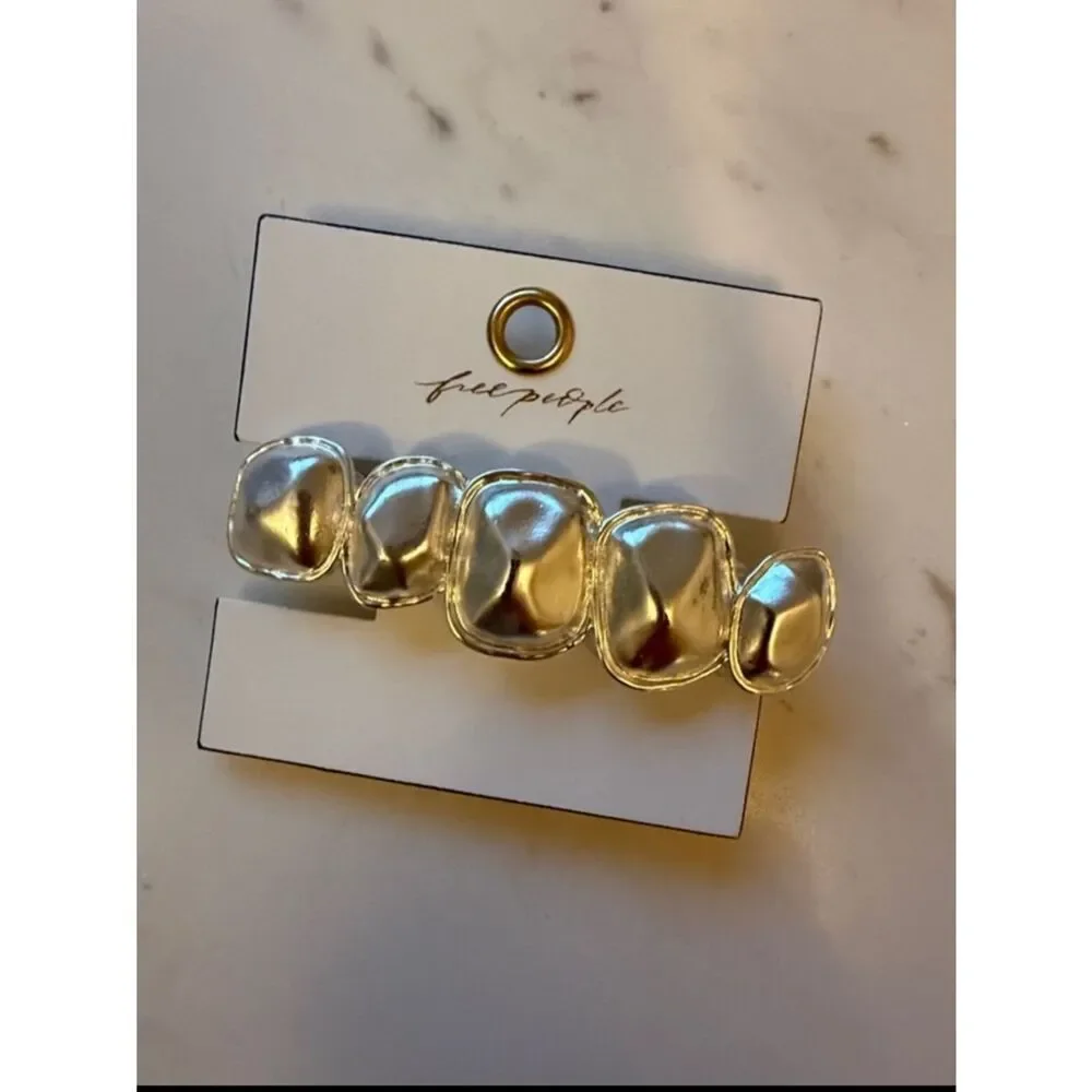 New Free People Barrette Rocky One Size